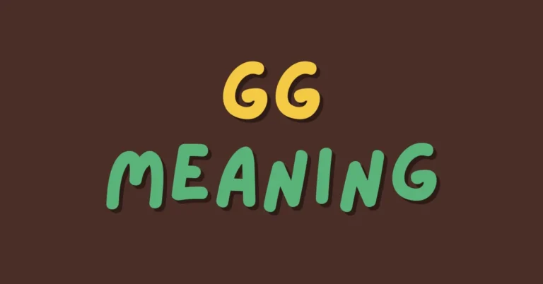 GG: A Versatile Slang Term Across Contexts